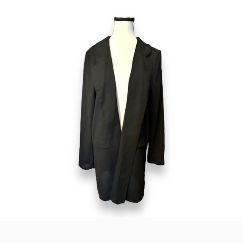 Women’s Long Cardigan Black XL